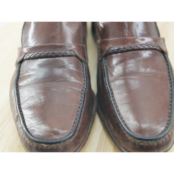 Bruno Magli Loafers Men\'s Size 9 W‎ Brown Made in Italy main image 8